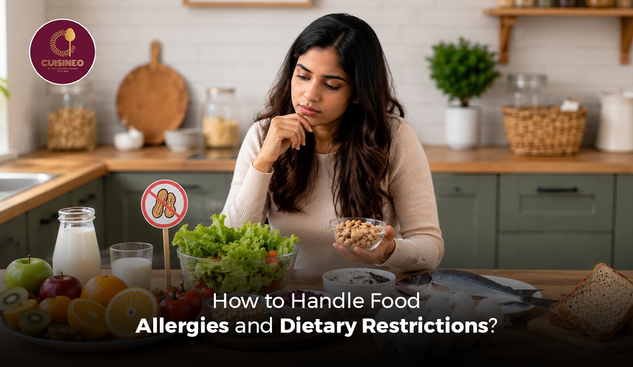 How to handle food allergies and dietary restrictions?